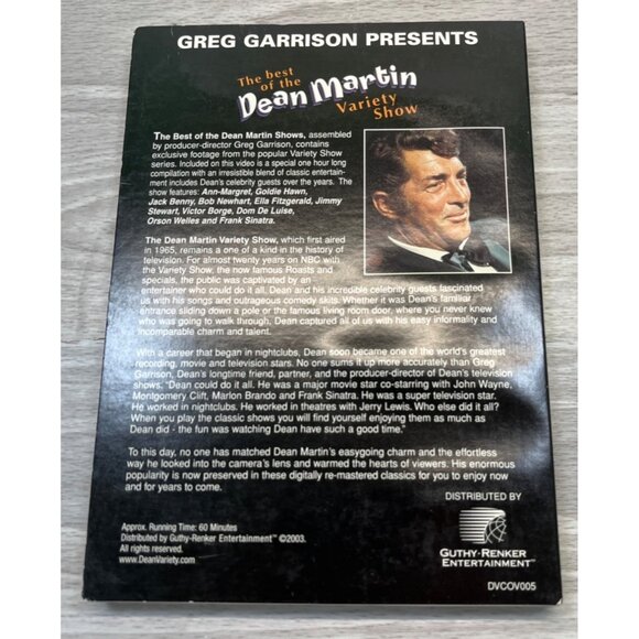The Best Of The Dean Martin Variety Show 3 DVDs Vol 1 & 2  Special Edition - Picture 4 of 9